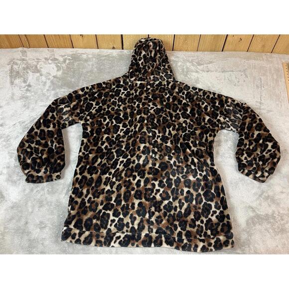 BKE Buckle Leopard Print Jacket Womens Large !! - Picture 11 of 14